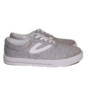 Tretorn Gray and White Sneakers Classic Casual Design